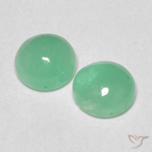 Shop natural 0.85ct シダグリーン エメラルド gems, ラウンド, from コロンビア at GemSelect. In stock, global shipping!