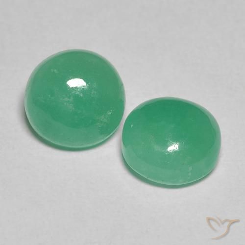 Shop natural 2.54ct ミディアム薄いグリーン エメラルド gems, ラウンド, from コロンビア at GemSelect. In stock, global shipping!