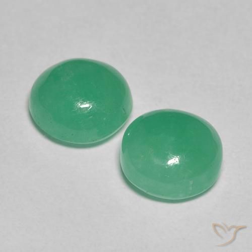 Shop natural 2.54ct ミディアム薄いグリーン エメラルド gems, ラウンド, from コロンビア at GemSelect. In stock, global shipping!