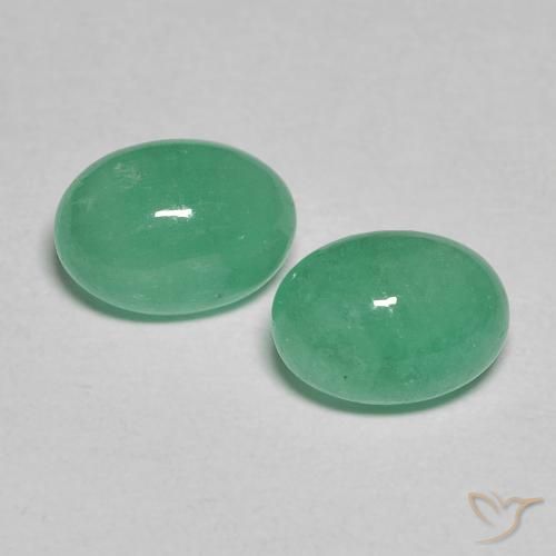 Shop natural 1.64ct ミディアム薄いグリーン エメラルド gems, 楕円形, from コロンビア at GemSelect. In stock, global shipping!