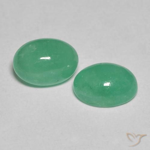 Shop natural 1.64ct ミディアム薄いグリーン エメラルド gems, 楕円形, from コロンビア at GemSelect. In stock, global shipping!
