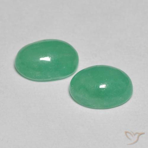 Shop natural 1.64ct ミディアム薄いグリーン エメラルド gems, 楕円形, from コロンビア at GemSelect. In stock, global shipping!