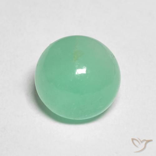 1.94ct 天然 シダグリーン エメラルド, ラウンド, 半透明