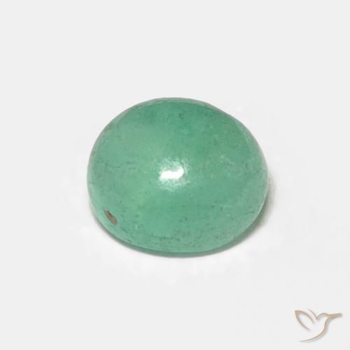 0.83ct 天然 ライトグリーン エメラルド, 楕円形, 半透明