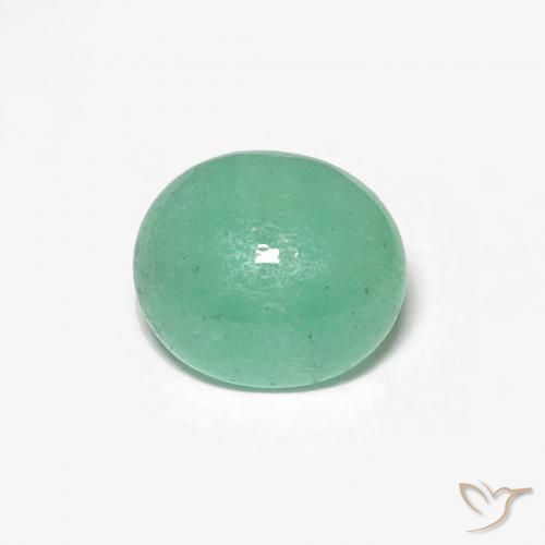 0.80ct 天然 ライトグリーン エメラルド, 楕円形, 半透明