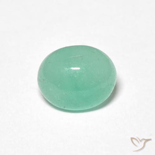 1.22ct 天然 鮮やかなグリーン エメラルド, 楕円形, 半透明