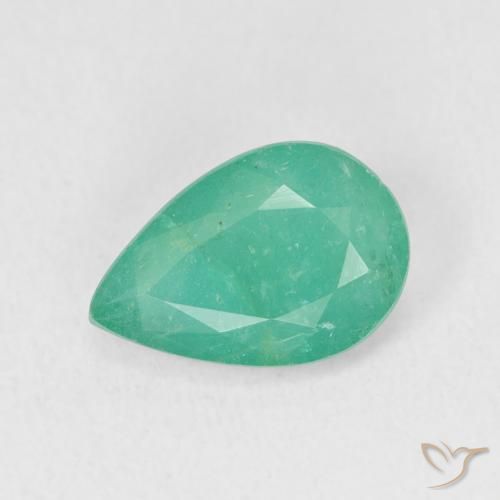 2.48ct 天然 エレクトリックグリーン エメラルド, 洋梨の形, SI