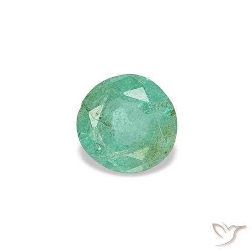 0.18ct グリーン エメラルド, ラウンド, VS-SI