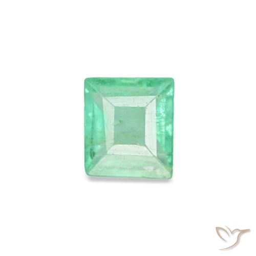 0.10ct グリーン エメラルド, バゲット, VS-SI
