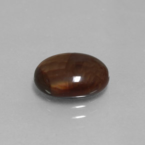 2.14カラットの天然マルチカラーファイアーアゲート（10.5×7.9 mm・オーバルカット）