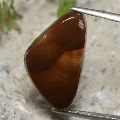 5.76ct 天然 マルチカラー ファイアアゲート, トリリオン, 半透明