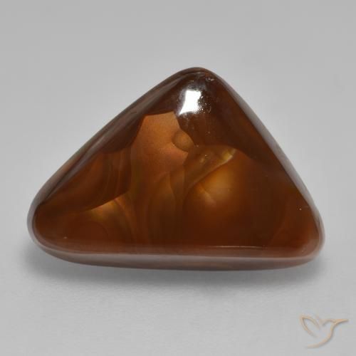 6.64ct 天然 マルチカラー ファイアアゲート, トリリオン, オペーク