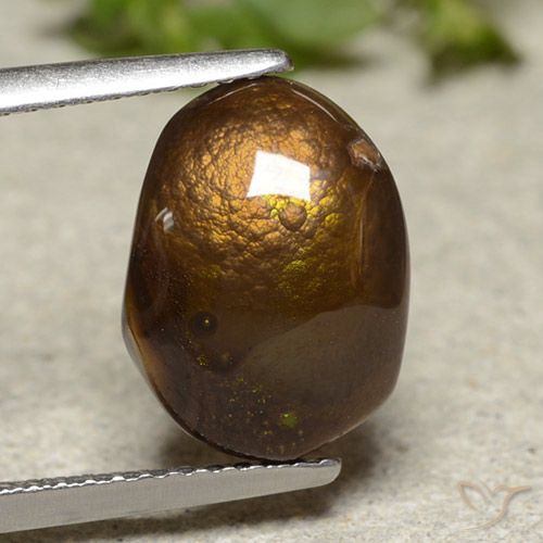 3.69ct 天然 マルチカラー ファイアアゲート, ファンシー, オペーク