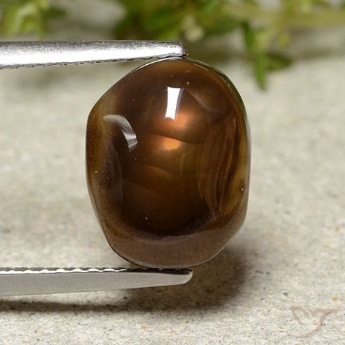 4.03ct 天然 マルチカラー ファイアアゲート, ファンシー, 半透明