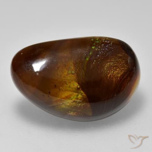 8.25ct 天然 マルチカラー ファイアアゲート, ファンシー, オペーク