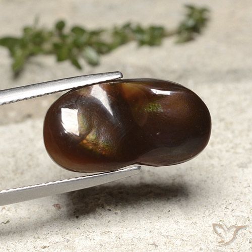 10.91ct 天然 マルチカラー ファイアアゲート, ファンシー, オペーク