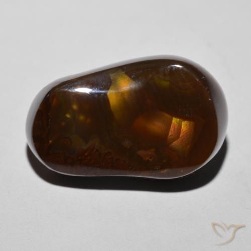11.34ct 天然 マルチカラー ファイアアゲート, ファンシー, オペーク