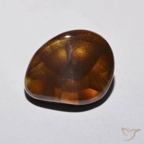 8.70ct 天然 マルチカラー ファイアアゲート, ファンシー, オペーク
