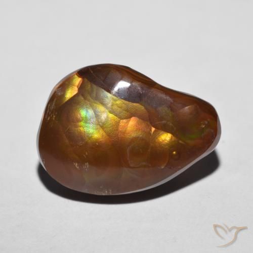 7.28ct 天然 マルチカラー ファイアアゲート, ファンシー, オペーク