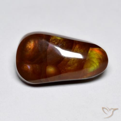 7.93ct 天然 マルチカラー ファイアアゲート, ファンシー, オペーク