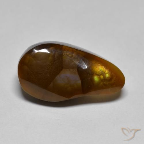 7.12ct 天然 マルチカラー ファイアアゲート, ファンシー, オペーク