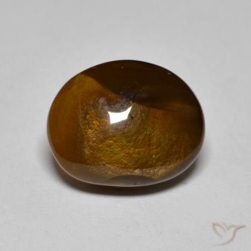 4.24ct 天然 マルチカラー ファイアアゲート, ファンシー, オペーク
