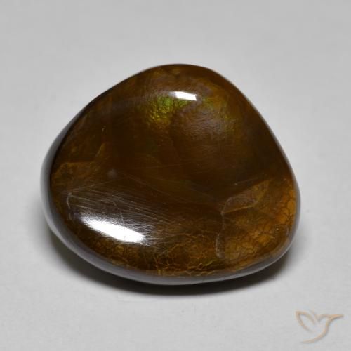 10.97ct 天然 マルチカラー ファイアアゲート, ファンシー, オペーク