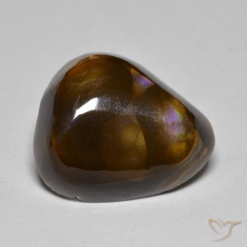 8.88ct 天然 マルチカラー ファイアアゲート, ファンシー, オペーク
