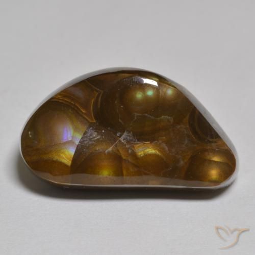 8.50ct 天然 マルチカラー ファイアアゲート, ファンシー, オペーク
