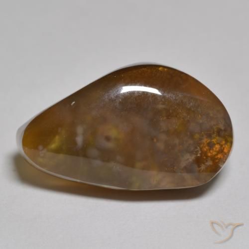 11.60ct 天然 マルチカラー ファイアアゲート, ファンシー, 半透明