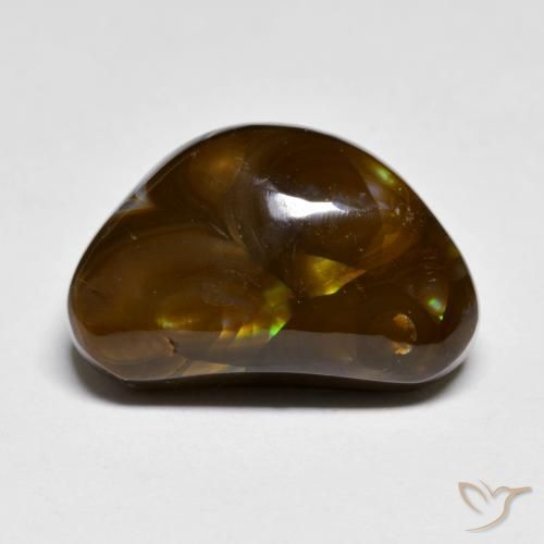 9.39ct 天然 マルチカラー ファイアアゲート, ファンシー, オペーク