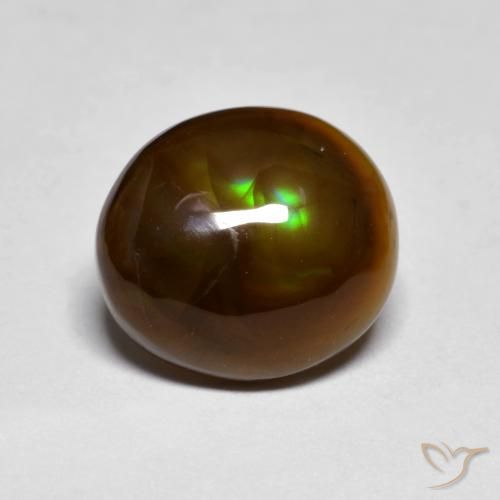 3.31ct 天然 マルチカラー ファイアアゲート, ファンシー, オペーク