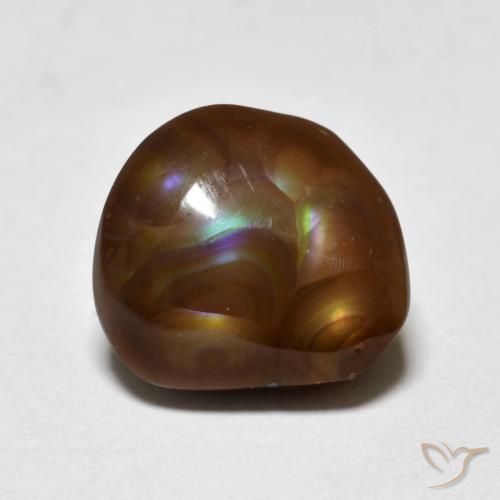 4.71ct 天然 マルチカラー ファイアアゲート, ファンシー, オペーク