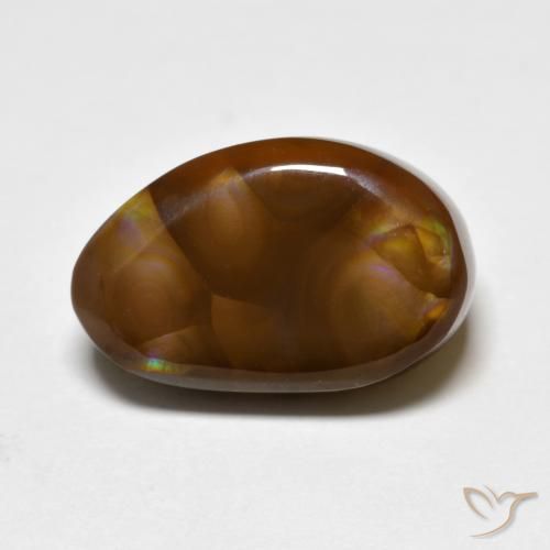 7.33ct 天然 マルチカラー ファイアアゲート, ファンシー, オペーク