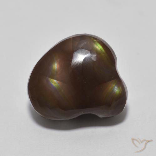 5.36ct 天然 マルチカラー ファイアアゲート, ファンシー, オペーク