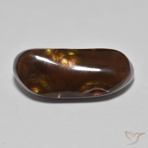 8.67ct 天然 マルチカラー ファイアアゲート, ファンシー, オペーク