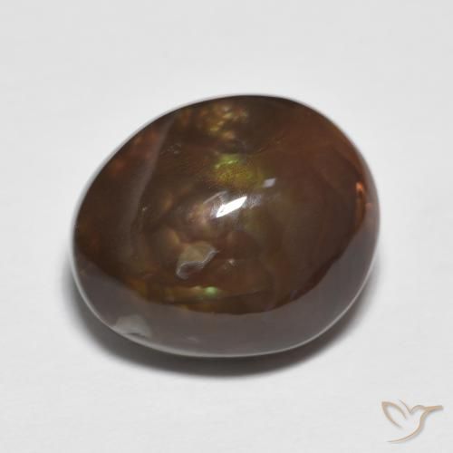7.39ct 天然 マルチカラー ファイアアゲート, ファンシー, オペーク