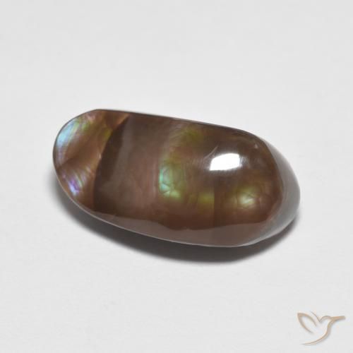 5.76ct 天然 マルチカラー ファイアアゲート, ファンシー, オペーク