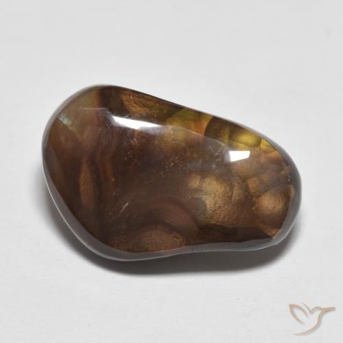 7.98ct 天然 マルチカラー ファイアアゲート, ファンシー, オペーク