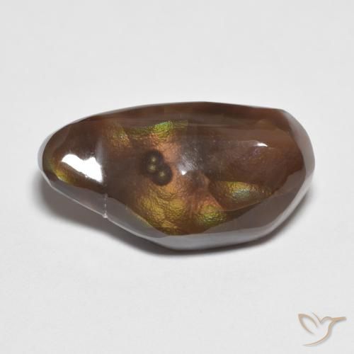7.32ct 天然 マルチカラー ファイアアゲート, ファンシー, オペーク