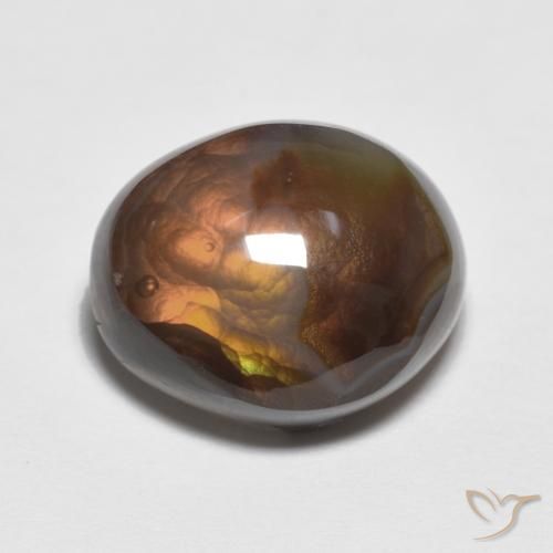 7.19ct 天然 マルチカラー ファイアアゲート, ファンシー, オペーク