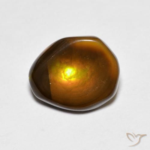 2.46ct 天然 マルチカラー ファイアアゲート, ファンシー, オペーク