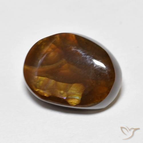 8.27ct 天然 マルチカラー ファイアアゲート, ファンシー, オペーク
