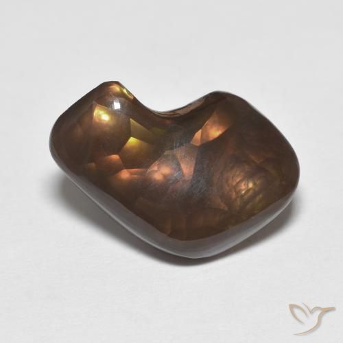 4.74ct 天然 マルチカラー ファイアアゲート, ファンシー, オペーク