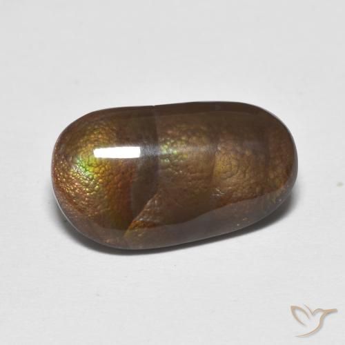 3.82ct 天然 マルチカラー ファイアアゲート, ファンシー, オペーク