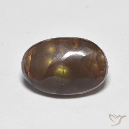 4.62ct 天然 マルチカラー ファイアアゲート, ファンシー, オペーク