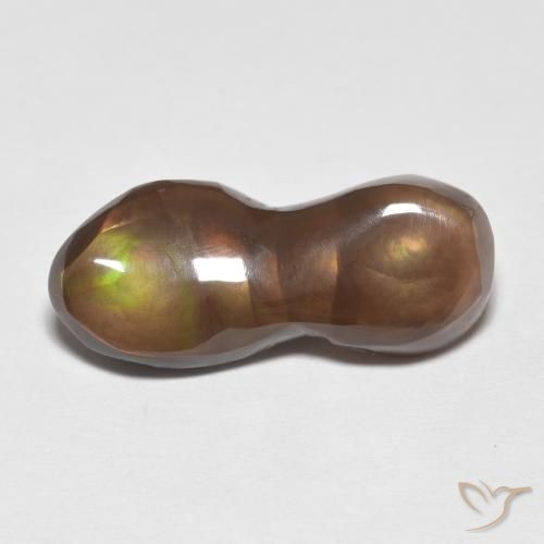 6.62ct 天然 マルチカラー ファイアアゲート, ファンシー, オペーク