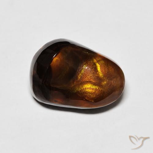 5.12ct 天然 マルチカラー ファイアアゲート, ファンシー, オペーク