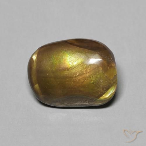 2.41ct 天然 マルチカラー ファイアアゲート, ファンシー, オペーク