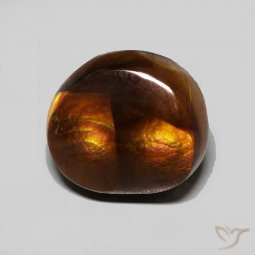 6.28ct 天然 マルチカラー ファイアアゲート, ファンシー, オペーク